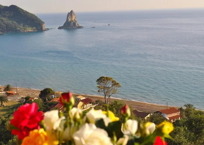 Beachfront Vacation Eftichia Feriehus Agios Gordios (Corfu)